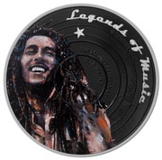 5 Dollars - Elizabeth II Bob Marley, Solomon Islands, 2019 reverse image