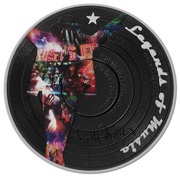 5 Dollars - Elizabeth II Michael Jackson, Solomon Islands, 2019 reverse image