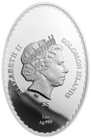 5 Dollars - Elizabeth II Father Frost and Snow Maiden obverse image