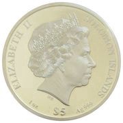 5 Dollars - Elizabeth II Venus de Milo obverse image
