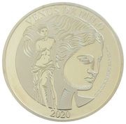 5 Dollars - Elizabeth II Venus de Milo, Solomon Islands, 2020 reverse image