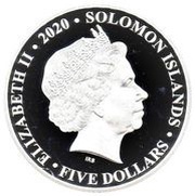 5 Dollars - Elizabeth II Battle of Britain obverse image