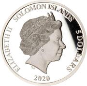 5 Dollars - Elizabeth II Autoportrait obverse image