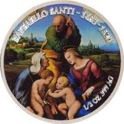 5 Dollars - Elizabeth II Canigiani Holy Family, Solomon Islands, 2020 reverse image