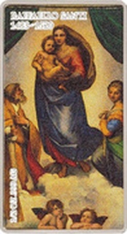 5 Dollars - Elizabeth II Sistine Madonna, Solomon Islands, 2020 reverse image