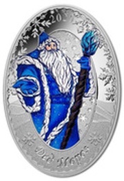 5 Dollars - Elizabeth II Father Frost, Solomon Islands, 2020 reverse image