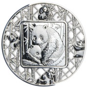 5 Dollars - Elizabeth II Filigree Panda, Solomon Islands, 2021 reverse image