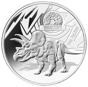 5 Dollars - Elizabeth II Triceraptos, Solomon Islands, 2021 reverse image