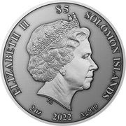 5 Dollars - Elizabeth II FIFA World Cup Qatar 2022 obverse image