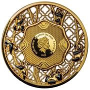 5 Dollars - Elizabeth II Filigree Panda obverse image