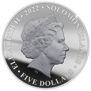 5 Dollars - Elizabeth II Platinum Jubilee obverse image