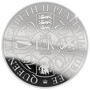 5 Dollars - Elizabeth II Platinum Jubilee, Solomon Islands, 2022 reverse image