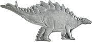 5 Dollars - Elizabeth II Stegosaurus, Solomon Islands, 2022 reverse image