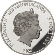 5 Dollars - Elizabeth II Falcon Pectroral obverse image
