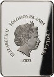 5 Dollars - Elizabeth II Golden Chariot obverse image