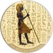 5 Dollars - Elizabeth II Guardian Statue, Solomon Islands, 2022 reverse image