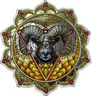 5 Dollars - Elizabeth II Ram of the Third Chakra, Solomon Islands, 2022 reverse image