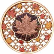 5 Dollars - Elizabeth II Posthumous; Filigree Maple Leaf, Solomon Islands, 2023 reverse image