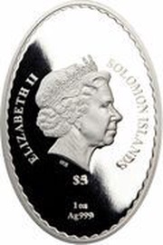 5 Dollars - Elizabeth II Posthumous; Father Frost obverse image