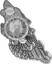 8 Dollars - Elizabeth II Wolf obverse image
