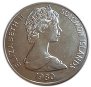 10 Dollars - Elizabeth II 2nd portrait; Set Issue obverse image