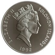10 Dollars - Elizabeth II Coronation Jubilee obverse image
