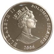 10 Dollars - Elizabeth II FIFA World Cup 2006 obverse image