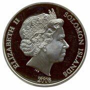 10 Dollars - Elizabeth II Discus obverse image