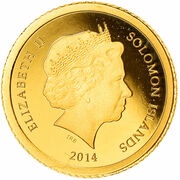 10 Dollars - Elizabeth II Ancient Gold Solidus obverse image