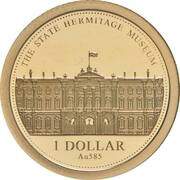 10 Dollars - Elizabeth II Hermitage Museum, Solomon Islands, 2014 reverse image