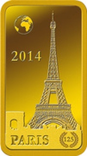 10 Dollars - Elizabeth II Paris, Solomon Islands, 2014 reverse image