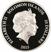 10 Dollars - Elizabeth II Queen Elizabeth II obverse image