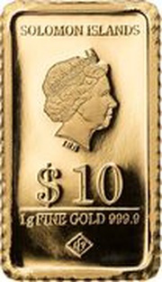 10 Dollars - Elizabeth II Moscow obverse image
