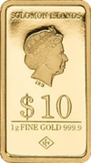 10 Dollars - Elizabeth II New York obverse image