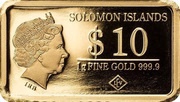 10 Dollars - Elizabeth II Venice obverse image