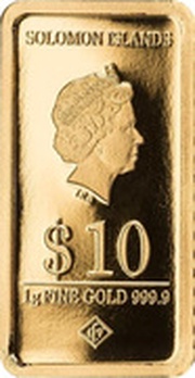 10 Dollars - Elizabeth II Rio de Janeiro obverse image