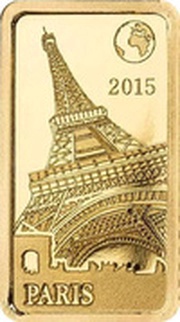 10 Dollars - Elizabeth II Paris, Solomon Islands, 2015 reverse image