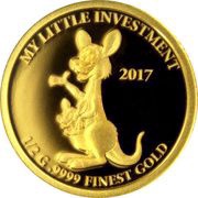 10 Dollars - Elizabeth II Baby Kangaroo, Solomon Islands, 2017 reverse image
