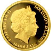 10 Dollars - Elizabeth II Baby Lion obverse image