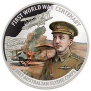 10 Dollars - Elizabeth II Australian Flying Corps, Solomon Islands, 2017 reverse image