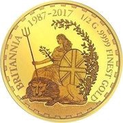 10 Dollars - Elizabeth II Britannia, Solomon Islands, 2017 reverse image