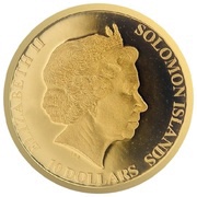 10 Dollars - Elizabeth II Helmut Kohl obverse image