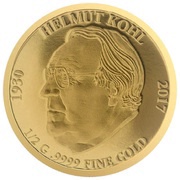 10 Dollars - Elizabeth II Helmut Kohl, Solomon Islands, 2017 reverse image