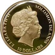 10 Dollars - Elizabeth II Baby Panda obverse image