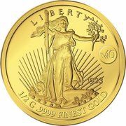 10 Dollars - Elizabeth II 1933 Double Eagle, Solomon Islands, 2017 reverse image