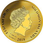 10 Dollars - Elizabeth II Gold Sample Helvetica 1883 obverse image