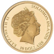 10 Dollars - Elizabeth II Kangaroo obverse image
