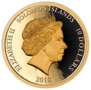 10 Dollars - Elizabeth II Audrey Hepburn obverse image