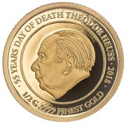 10 Dollars - Elizabeth II Theodor Heuss, Solomon Islands, 2018 reverse image