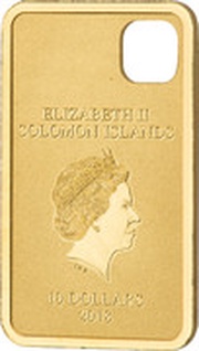 10 Dollars - Elizabeth II Unicorn obverse image